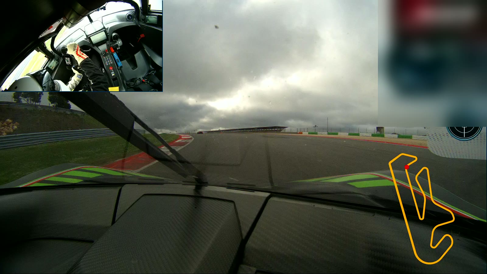 I crashed at the same corner as the Lamborghini team. Mine cost nothing.